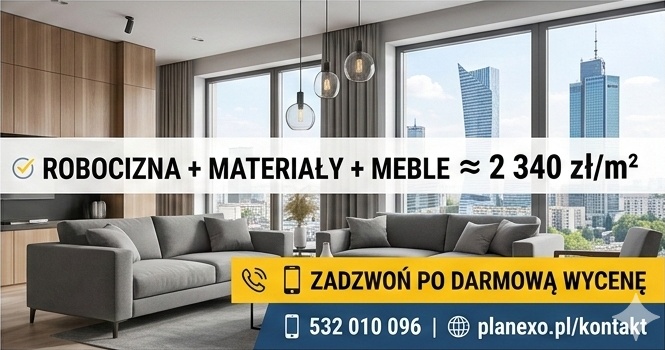 wykończenie mieszkania Warszawa - porównanie firm